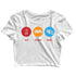 Travel womens crop top